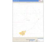 Seward County, KS <br /> Wall Map <br /> Zip Code <br /> Basic Style 2024 Map