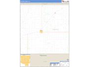Stevens County, KS <br /> Wall Map <br /> Zip Code <br /> Basic Style 2024 Map