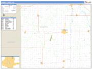 Sumner County, KS <br /> Wall Map <br /> Zip Code <br /> Basic Style 2024 Map