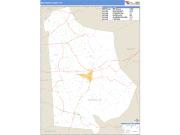 Metcalfe County, KY <br /> Wall Map <br /> Zip Code <br /> Basic Style 2024 Map