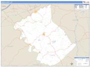 Owen County, KY <br /> Wall Map <br /> Zip Code <br /> Basic Style 2024 Map