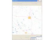 Clare County, MI <br /> Wall Map <br /> Zip Code <br /> Basic Style 2024 Map