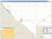 Chippewa County, MN <br /> Wall Map <br /> Zip Code <br /> Basic Style 2024 Map