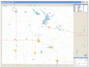 Murray County, MN <br /> Wall Map <br /> Zip Code <br /> Basic Style 2024 Map