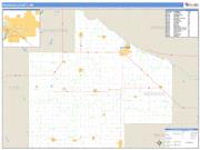 Redwood County, MN <br /> Wall Map <br /> Zip Code <br /> Basic Style 2024 Map