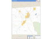 Jones County, MS <br /> Wall Map <br /> Zip Code <br /> Basic Style 2024 Map