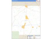 Newton County, MS <br /> Wall Map <br /> Zip Code <br /> Basic Style 2024 Map