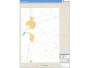 Pike County, MS <br /> Wall Map <br /> Zip Code <br /> Basic Style 2024 Map