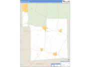 Smith County, MS <br /> Wall Map <br /> Zip Code <br /> Basic Style 2024 Map