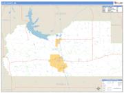 Tate County, MS <br /> Wall Map <br /> Zip Code <br /> Basic Style 2024 Map