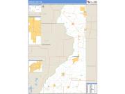 Dunklin County, MO <br /> Wall Map <br /> Zip Code <br /> Basic Style 2024 Map