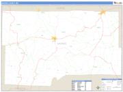 Maries County, MO <br /> Wall Map <br /> Zip Code <br /> Basic Style 2024 Map
