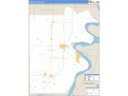 Pemiscot County, MO <br /> Wall Map <br /> Zip Code <br /> Basic Style 2024 Map
