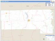 Putnam County, MO <br /> Wall Map <br /> Zip Code <br /> Basic Style 2024 Map