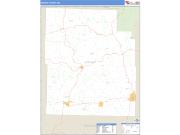 Wright County, MO <br /> Wall Map <br /> Zip Code <br /> Basic Style 2024 Map