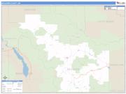 Meagher County, MT <br /> Wall Map <br /> Zip Code <br /> Basic Style 2024 Map