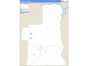 Petroleum County, MT <br /> Wall Map <br /> Zip Code <br /> Basic Style 2024 Map