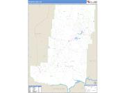 Phillips County, MT <br /> Wall Map <br /> Zip Code <br /> Basic Style 2024 Map