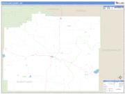 Wheatland County, MT <br /> Wall Map <br /> Zip Code <br /> Basic Style 2024 Map