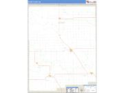 Boone County, NE <br /> Wall Map <br /> Zip Code <br /> Basic Style 2024 Map