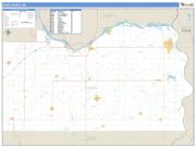 Cass County, NE <br /> Wall Map <br /> Zip Code <br /> Basic Style 2024 Map