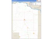 Cedar County, NE <br /> Wall Map <br /> Zip Code <br /> Basic Style 2024 Map