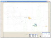 Chase County, NE <br /> Wall Map <br /> Zip Code <br /> Basic Style 2024 Map