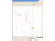 Cuming County, NE <br /> Wall Map <br /> Zip Code <br /> Basic Style 2024 Map