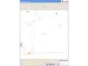 Garfield County, NE <br /> Wall Map <br /> Zip Code <br /> Basic Style 2024 Map