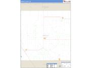 Greeley County, NE <br /> Wall Map <br /> Zip Code <br /> Basic Style 2024 Map