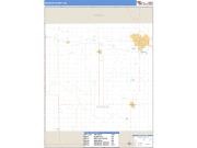 Madison County, NE <br /> Wall Map <br /> Zip Code <br /> Basic Style 2024 Map
