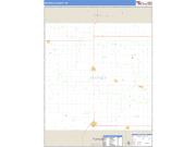 Nuckolls County, NE <br /> Wall Map <br /> Zip Code <br /> Basic Style 2024 Map