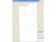 Rock County, NE <br /> Wall Map <br /> Zip Code <br /> Basic Style 2024 Map