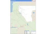Douglas County, NV <br /> Wall Map <br /> Zip Code <br /> Basic Style 2024 Map