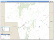 Elko County, NV <br /> Wall Map <br /> Zip Code <br /> Basic Style 2024 Map