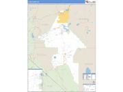 Lyon County, NV <br /> Wall Map <br /> Zip Code <br /> Basic Style 2024 Map
