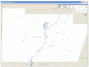 Pershing County, NV <br /> Wall Map <br /> Zip Code <br /> Basic Style 2024 Map