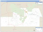 Cibola County, NM <br /> Wall Map <br /> Zip Code <br /> Basic Style 2024 Map