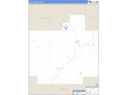 DeBaca County, NM <br /> Wall Map <br /> Zip Code <br /> Basic Style 2024 Map
