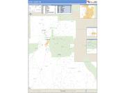 Otero County, NM <br /> Wall Map <br /> Zip Code <br /> Basic Style 2024 Map