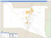 Valencia County, NM <br /> Wall Map <br /> Zip Code <br /> Basic Style 2024 Map