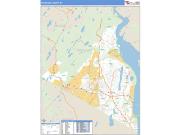 Rockland County, NY <br /> Wall Map <br /> Zip Code <br /> Basic Style 2024 Map