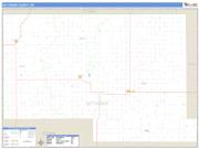 Hettinger County, ND <br /> Wall Map <br /> Zip Code <br /> Basic Style 2024 Map