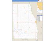 Richland County, ND <br /> Wall Map <br /> Zip Code <br /> Basic Style 2024 Map