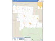 Perry County, OH <br /> Wall Map <br /> Zip Code <br /> Basic Style 2024 Map