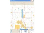 Trumbull County, OH <br /> Wall Map <br /> Zip Code <br /> Basic Style 2024 Map
