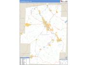 Tuscarawas County, OH <br /> Wall Map <br /> Zip Code <br /> Basic Style 2024 Map