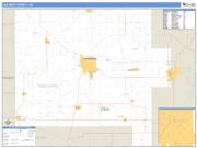 Van Wert County, OH <br /> Wall Map <br /> Zip Code <br /> Basic Style 2024 Map