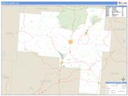 Vinton County, OH <br /> Wall Map <br /> Zip Code <br /> Basic Style 2024 Map