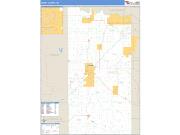 Grady County, OK <br /> Wall Map <br /> Zip Code <br /> Basic Style 2024 Map